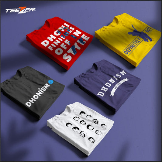 Pack of 5 tshirt - MSD combo
