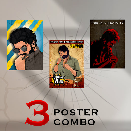 3-Poster Master Combo